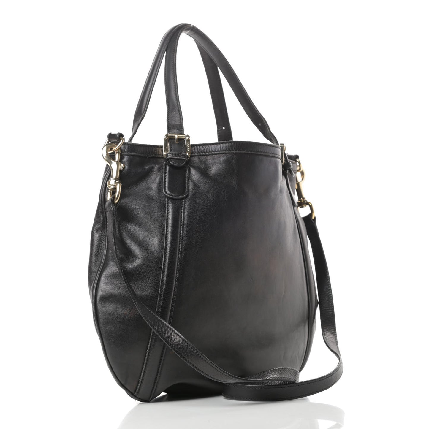 Calfskin Medium Britt Tote Black