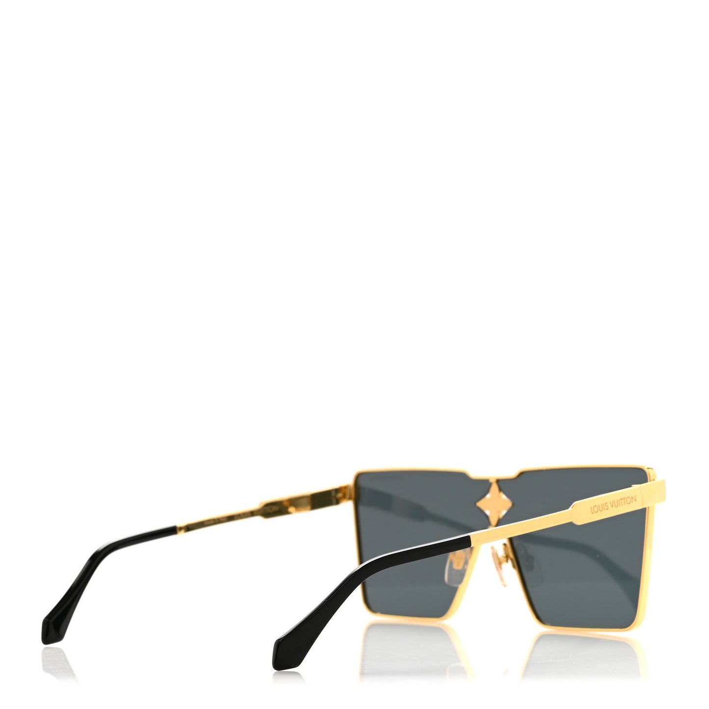Acetate Swarovski Crystal Cyclone Sunglasses Z1700U Gold