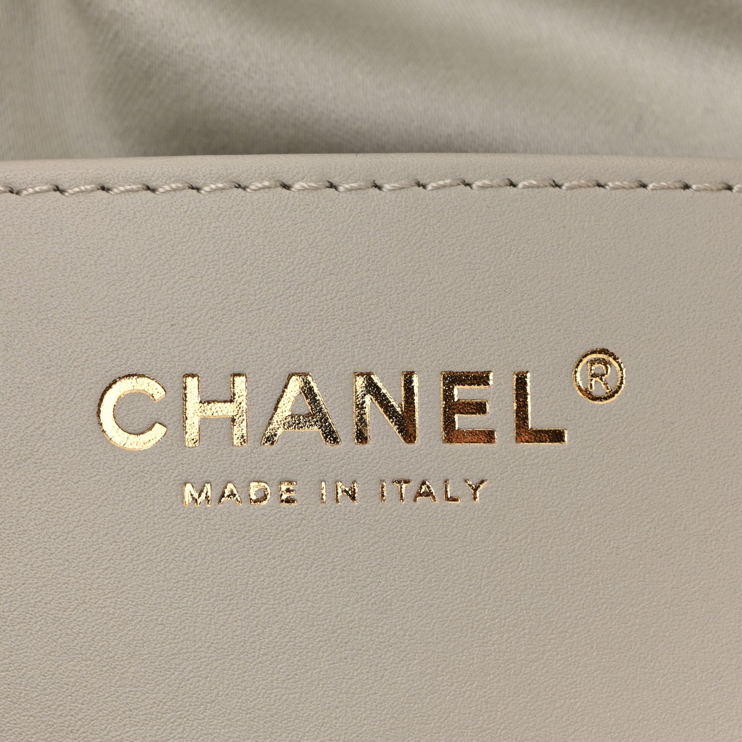 Caviar Quilted Small Chanel 25 Handbag Light Grey