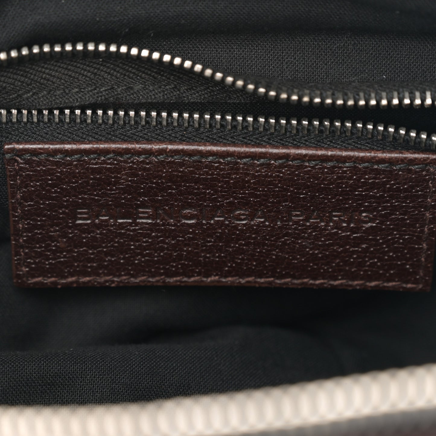 Denim Pigskin Classic Silver Hardware First Chocolate