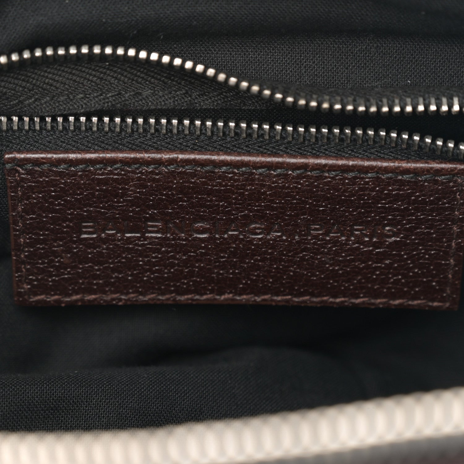 Balenciaga Denim Pigskin Classic Silver Hardware First Chocolate 6 of 12