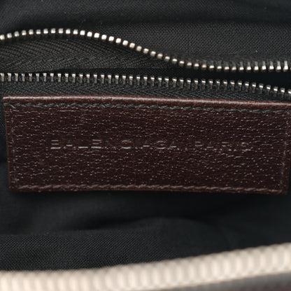 Balenciaga Denim Pigskin Classic Silver Hardware First Chocolate 6 of 12