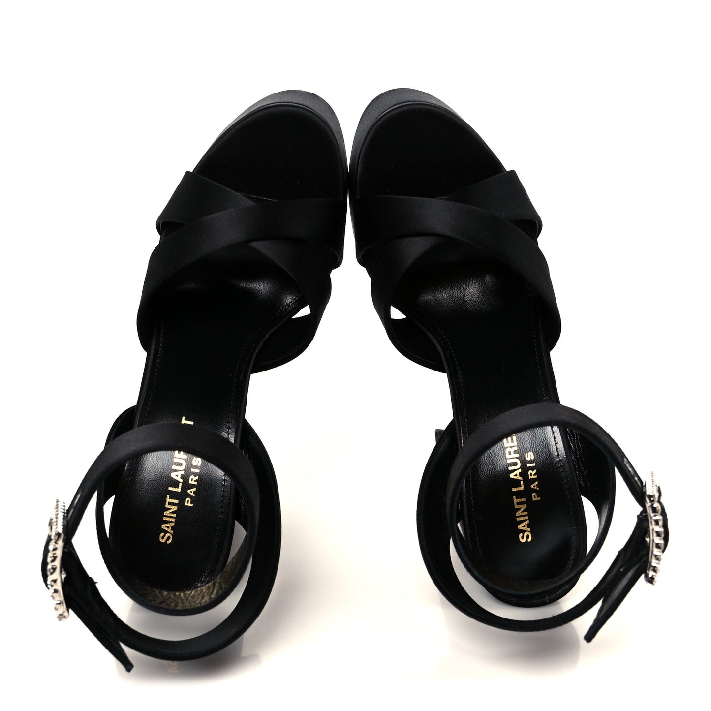 Raso Regale Jota 85 Heaven Platform Sandals 37.5 Black