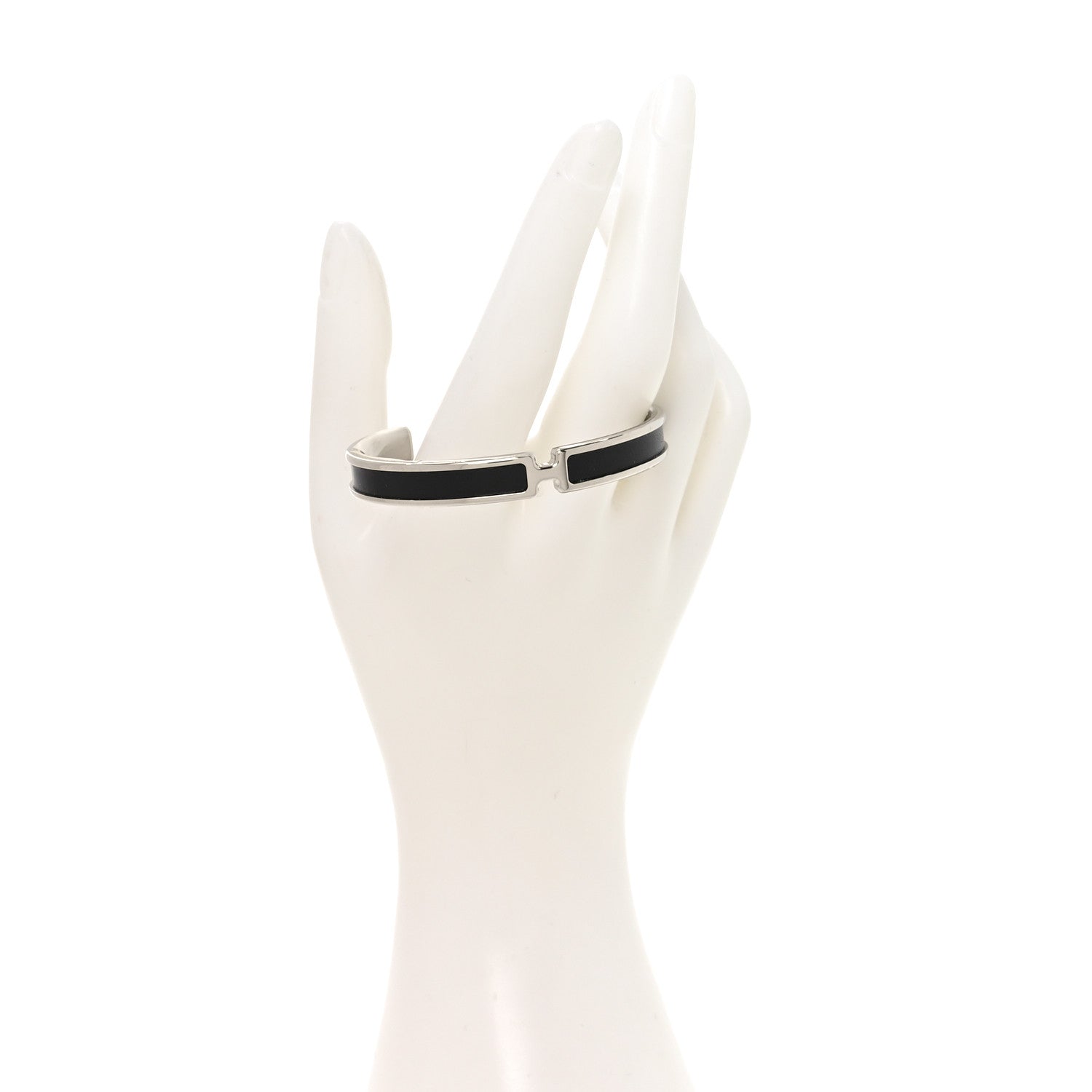 Hermes Box Olympe Bracelet T2 Black 2 of 5