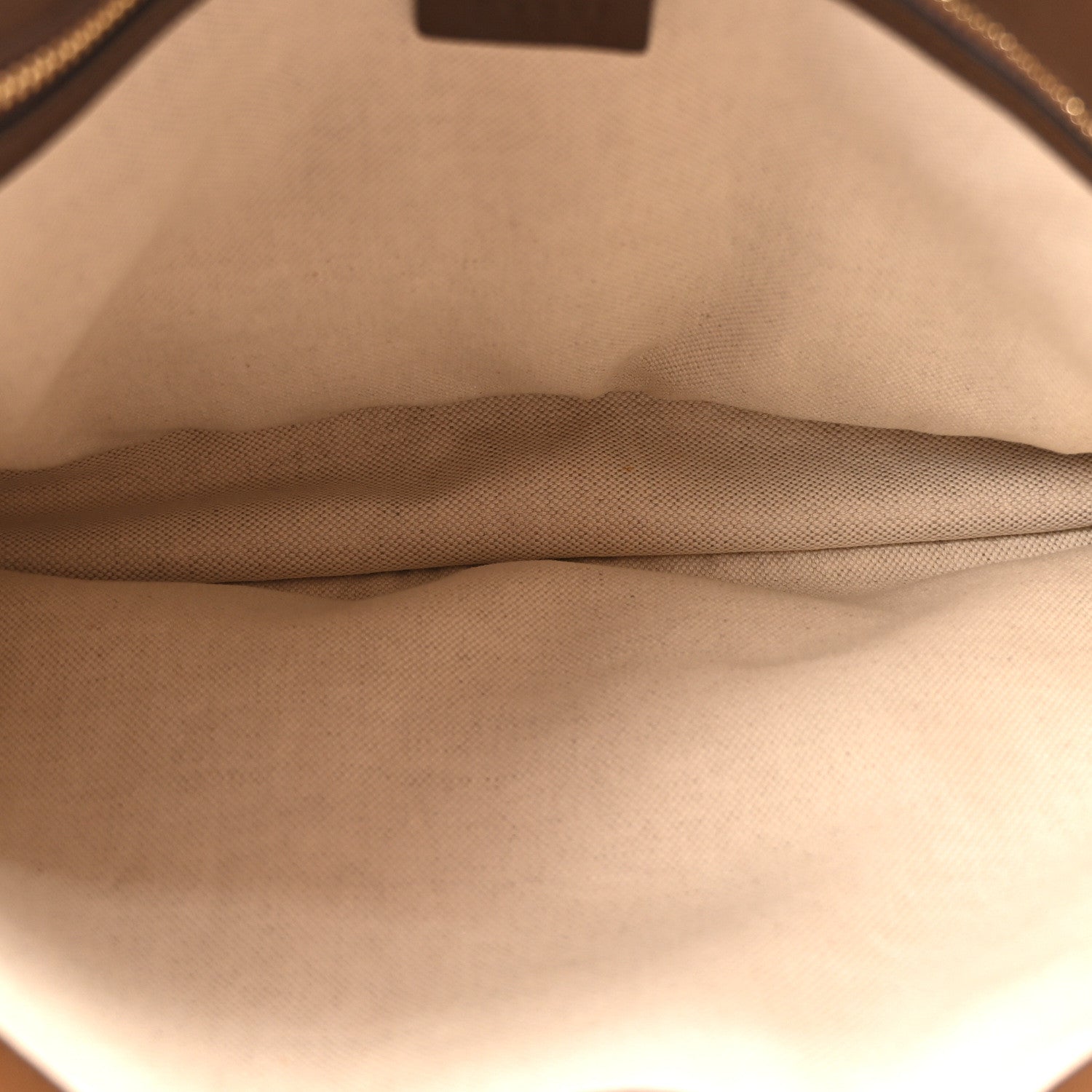 Gucci Monogram Calfskin Medium Horsebit 1955 Tote Bag Beige Brown Sugar 5 of 10