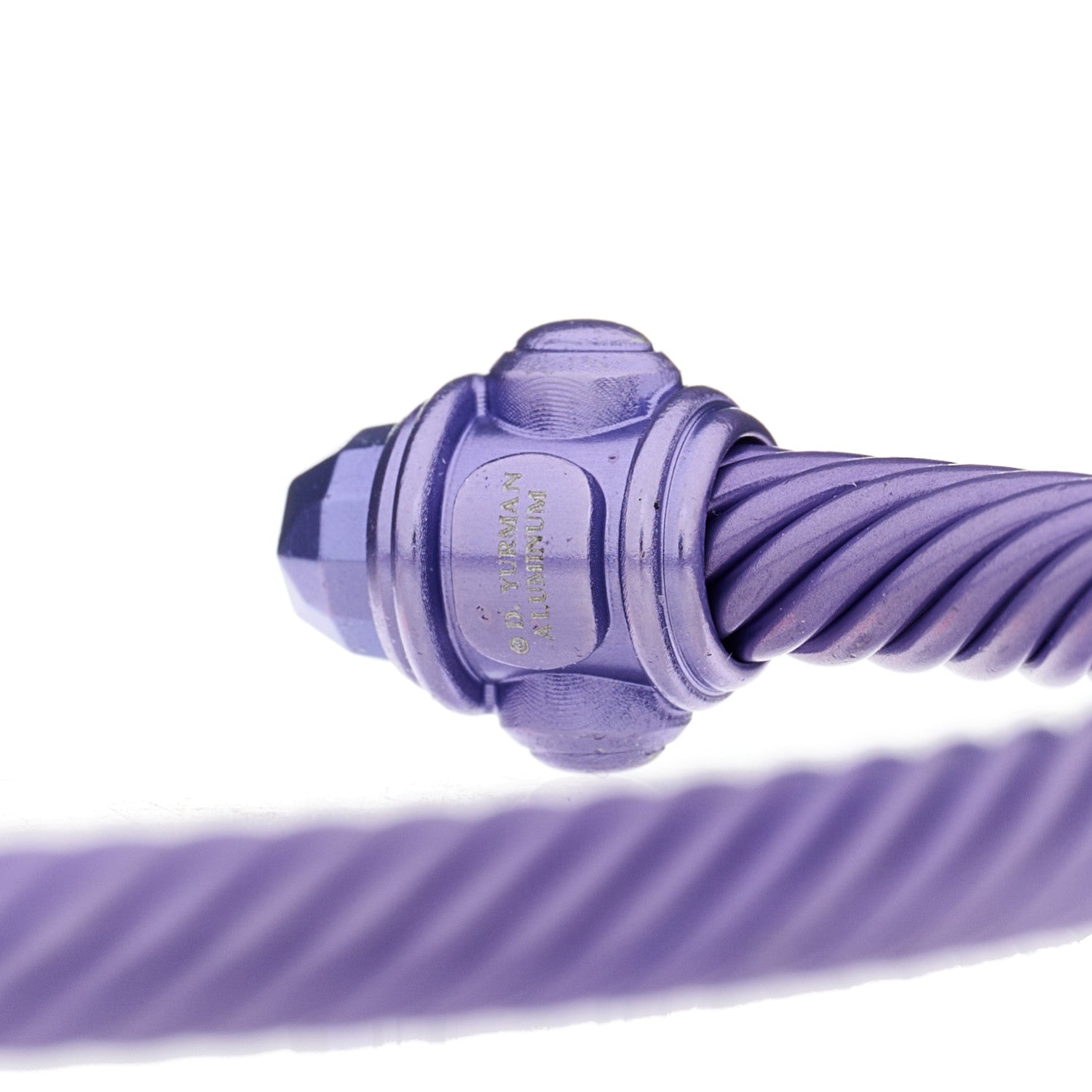 David Yurman Aluminum 5mm Renaissance Bracelet Lavender 3 of 4
