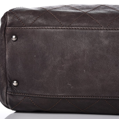 Chanel Caviar Large Outdoor Ligne Doctor Bag Brown 15 of 28
