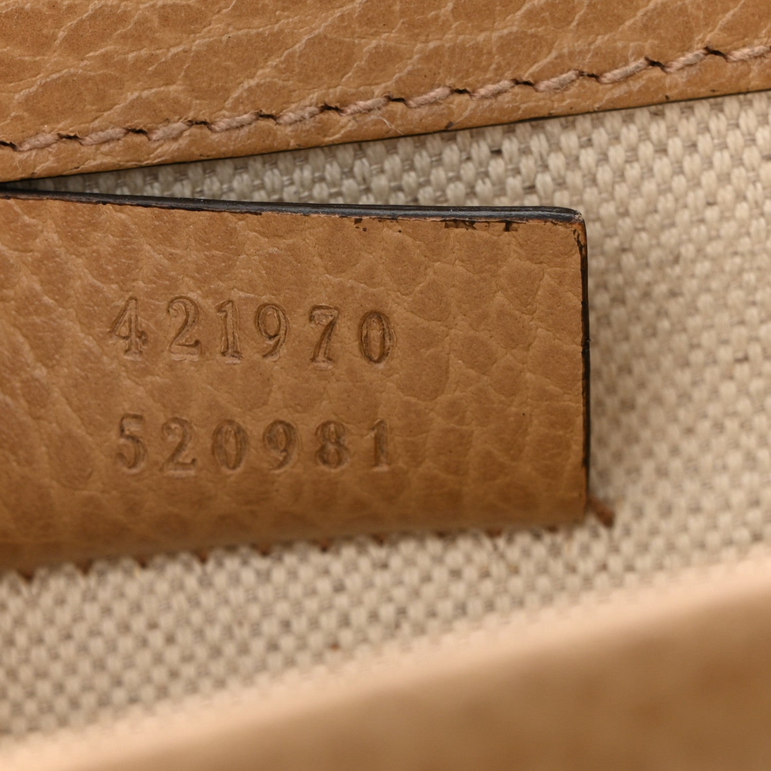 Gucci Dollar Calfskin Crystal Mini Dionysus Shoulder Bag Natural Tan Black Diamond 7 of 10