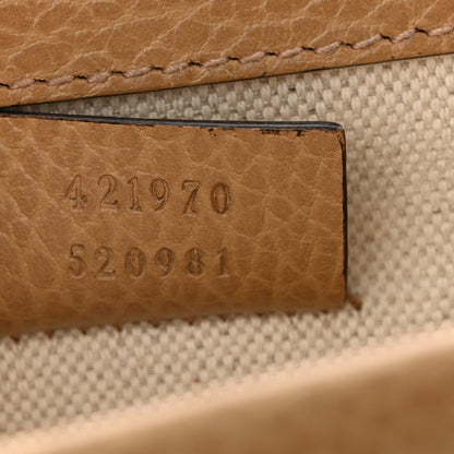 Gucci Dollar Calfskin Crystal Mini Dionysus Shoulder Bag Natural Tan Black Diamond 7 of 10