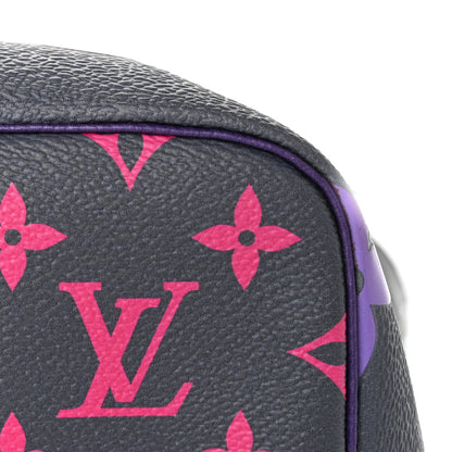 Louis Vuitton Monogram Giant Spring In The City Neverfull MM Midnight Fuchsia 11 of 12