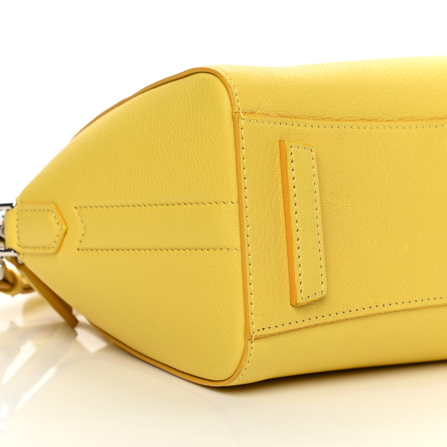 Givenchy Sugar Goatskin Mini Antigona Yellow 10 of 13