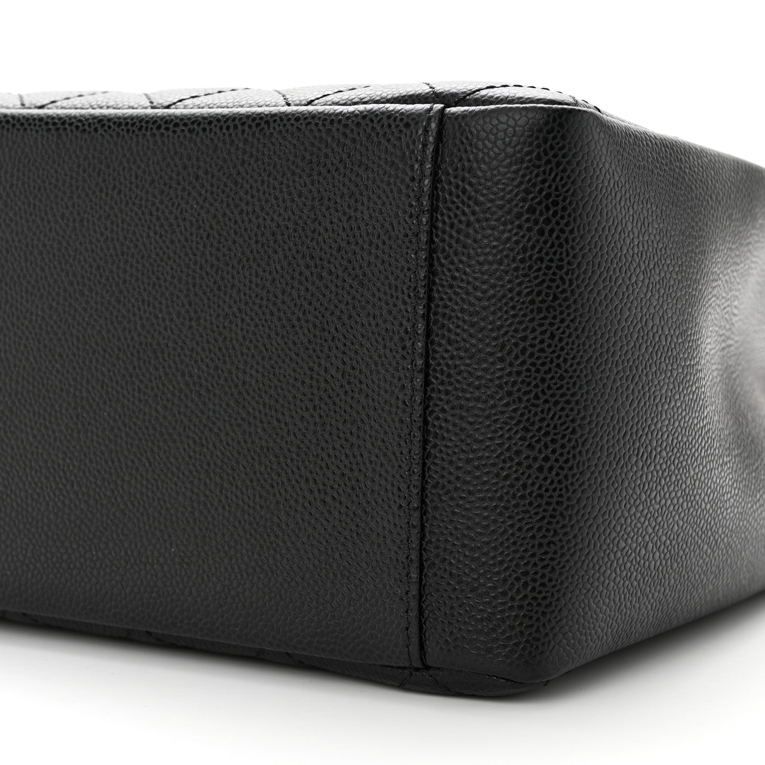 Chanel Caviar Quilted Grand Shopping Tote GST Black 10 of 12