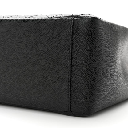 Chanel Caviar Quilted Grand Shopping Tote GST Black 10 of 12