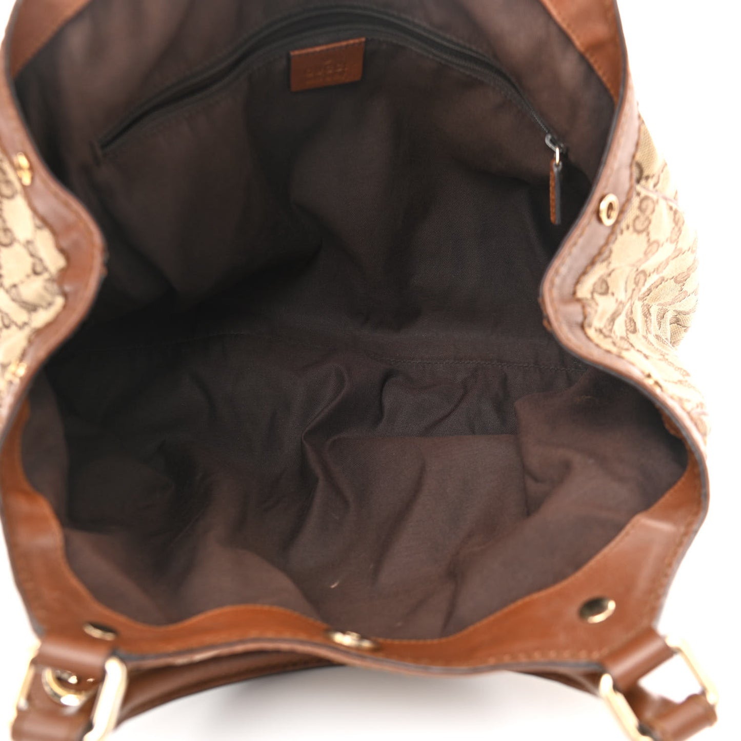 Monogram Medium Sukey Tote Brown