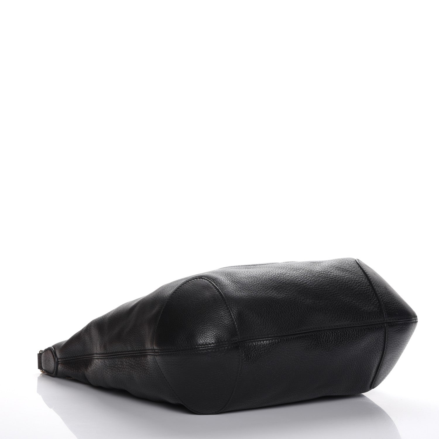 Gucci Pebbled Calfskin Medium Soho Chain Hobo Black 4 of 7
