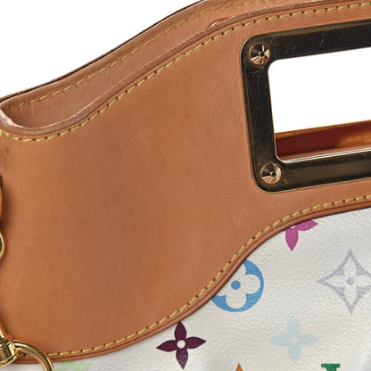 Louis Vuitton Monogram Multicolor Judy MM White 9 of 17