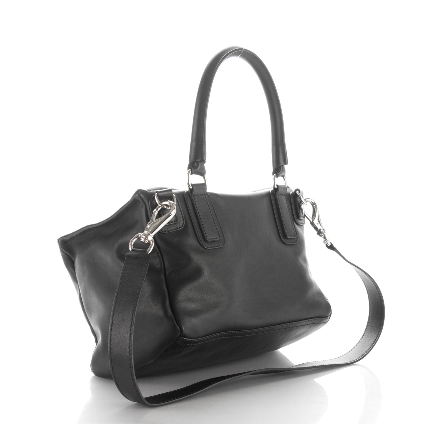 Calfskin Studded Medium Pandora Black