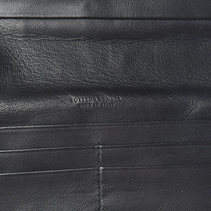 Bottega Veneta Nappa Intrecciato Double Zip Clutch Wallet Black 6 of 7