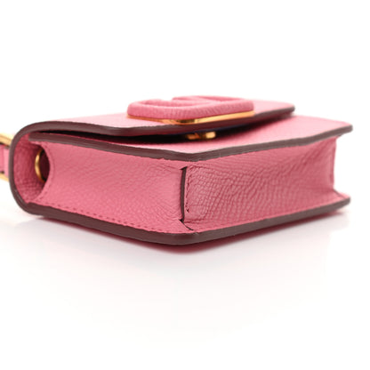 Valentino Garavani Grainy Calfskin Mini VSling Shoulder Bag Flamingo Pink 8 of 12