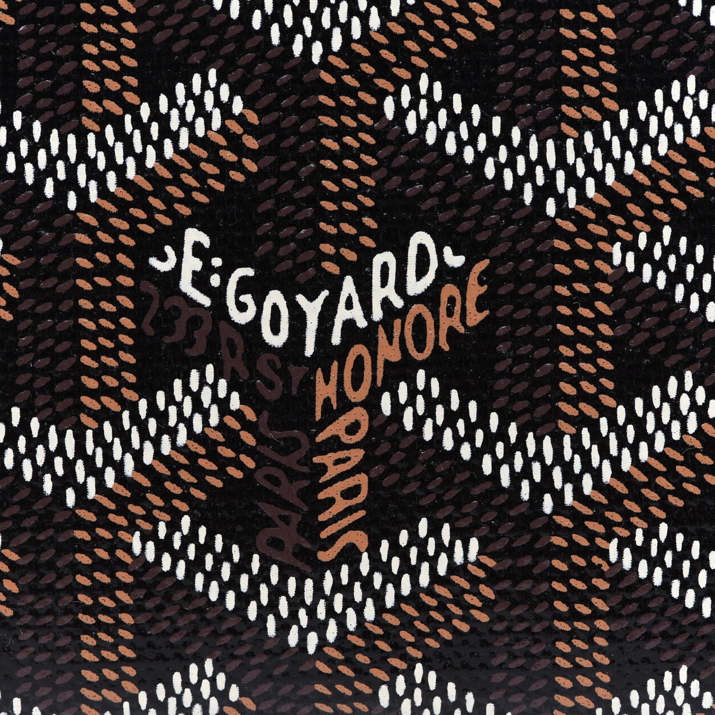 Goyardine Varenne Continental Wallet Black