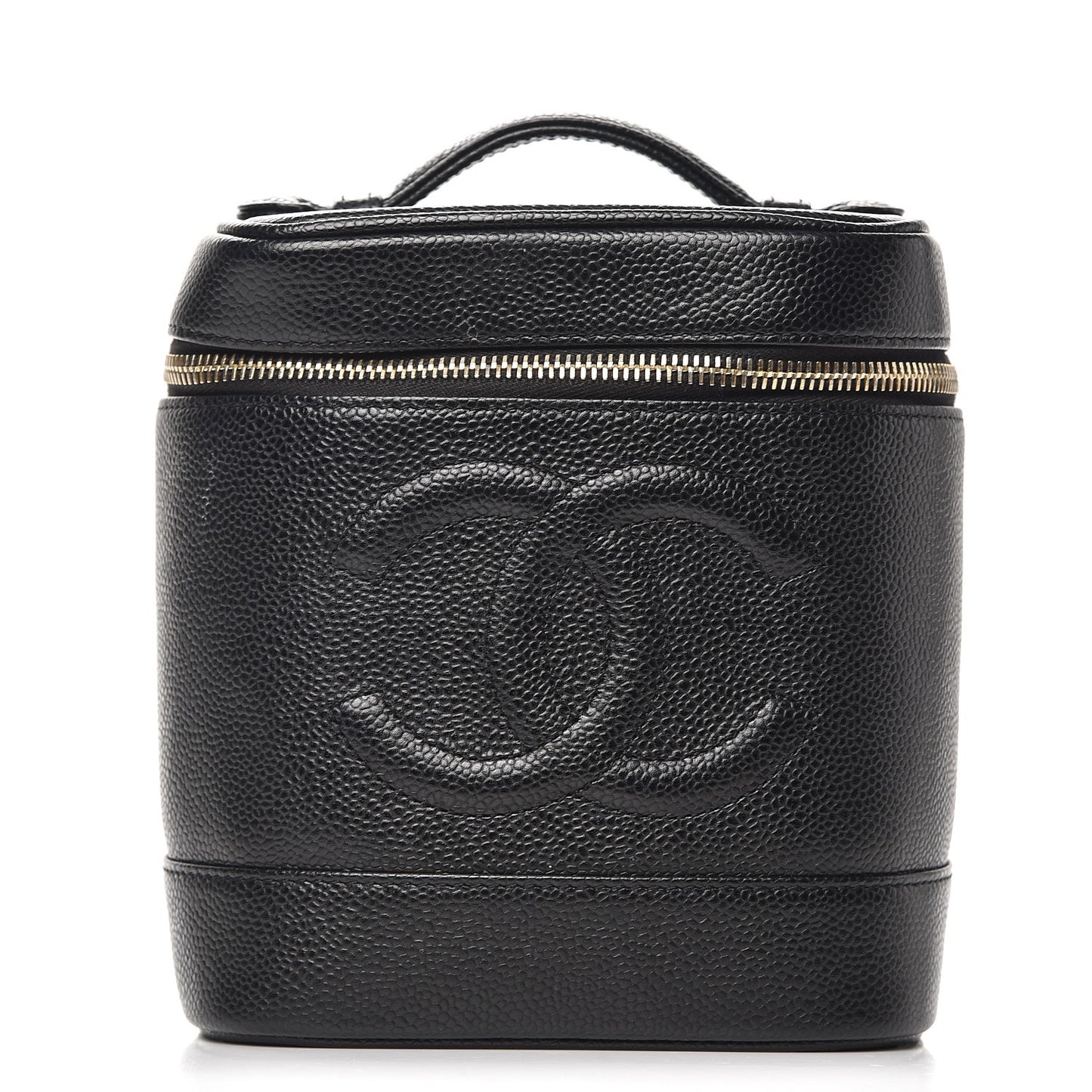 Caviar Cosmetic Vanity Bag Black