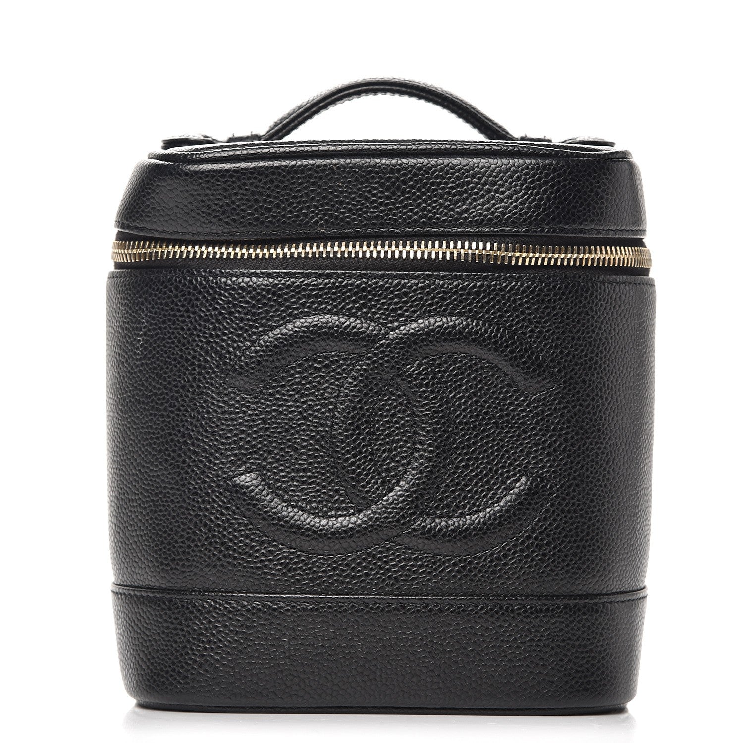 Chanel Caviar Cosmetic Vanity Bag Black 1 of 13