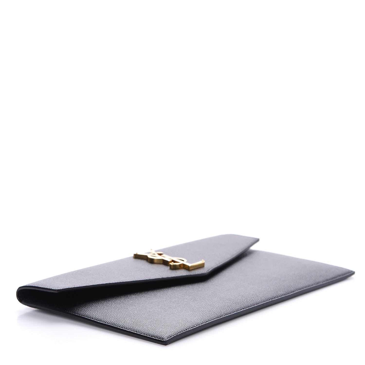 Saint Laurent Grain De Poudre Uptown Pouch Black 4 of 11