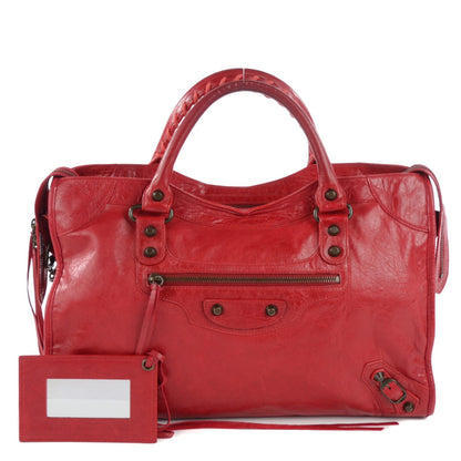 Balenciaga Chevre Classic Hardware City Rouge Vif 1 of 9