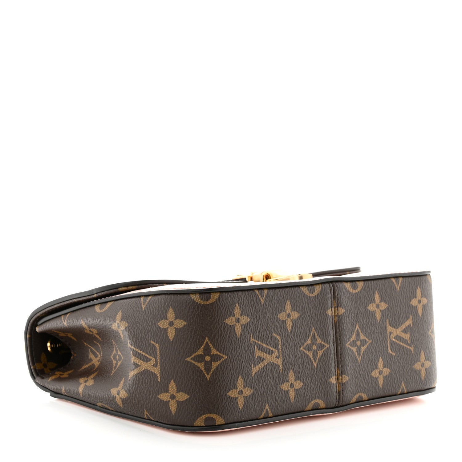 Louis Vuitton Patent Calfskin Monogram Cherrywood BB Rose Ballerine 4 of 11