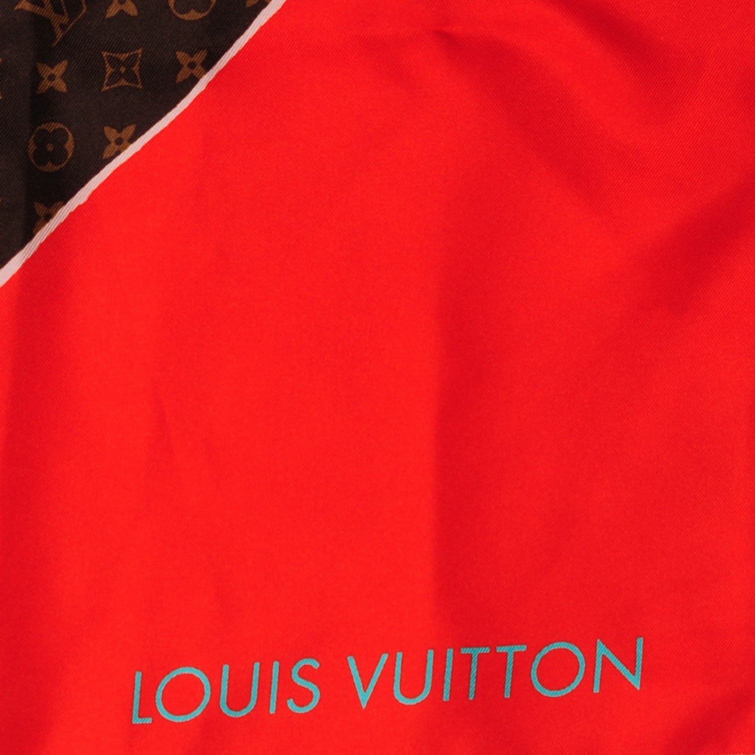 Louis Vuitton Silk Monogram Keepall Scarf 3 of 5