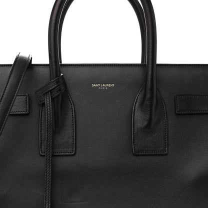 Saint Laurent Calfskin Small Sac De Jour Black 9 of 13