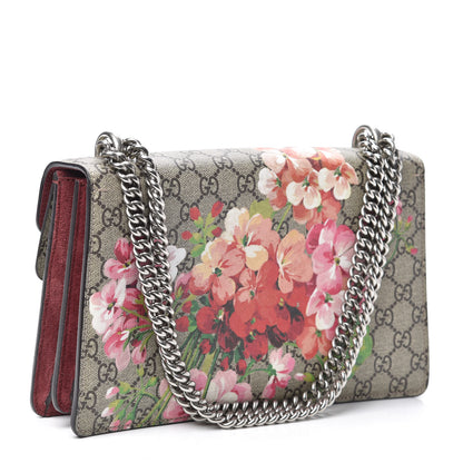 Gucci GG Supreme Monogram Blooms Small Dionysus Shoulder Bag Beige Multicolor Dry Rose 3 of 9
