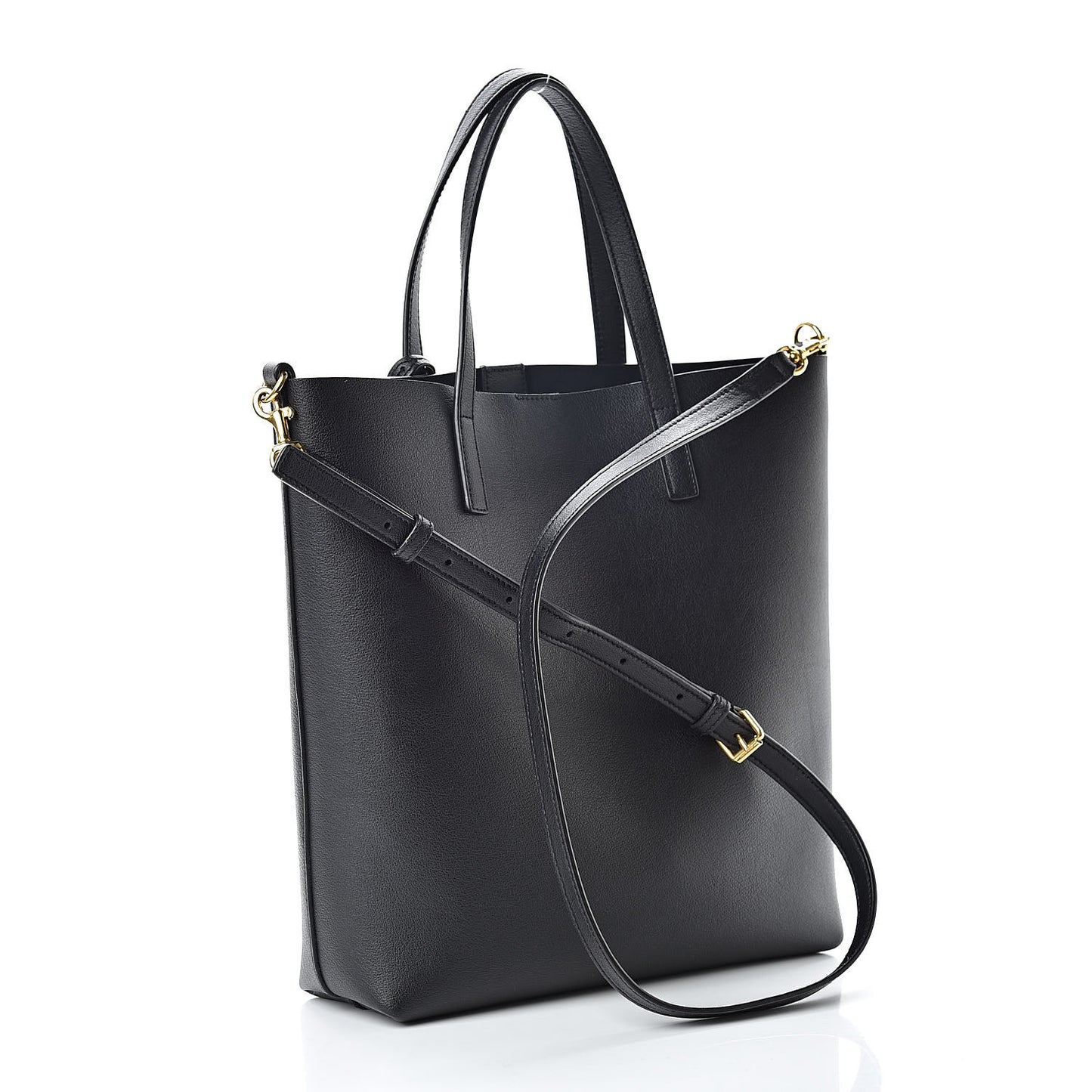 Calfskin Toy Shopping Tote Black