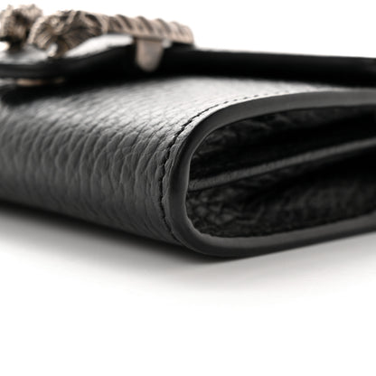 Gucci Calfskin Dionysus Coin Purse Black 9 of 11