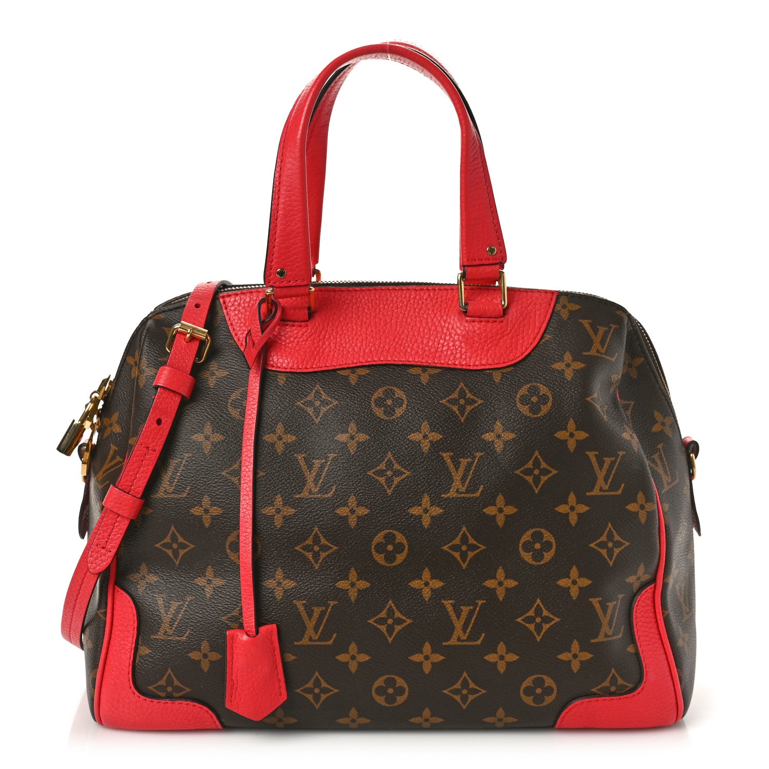 Louis Vuitton Monogram Retiro NM Coquelicot 1 of 10
