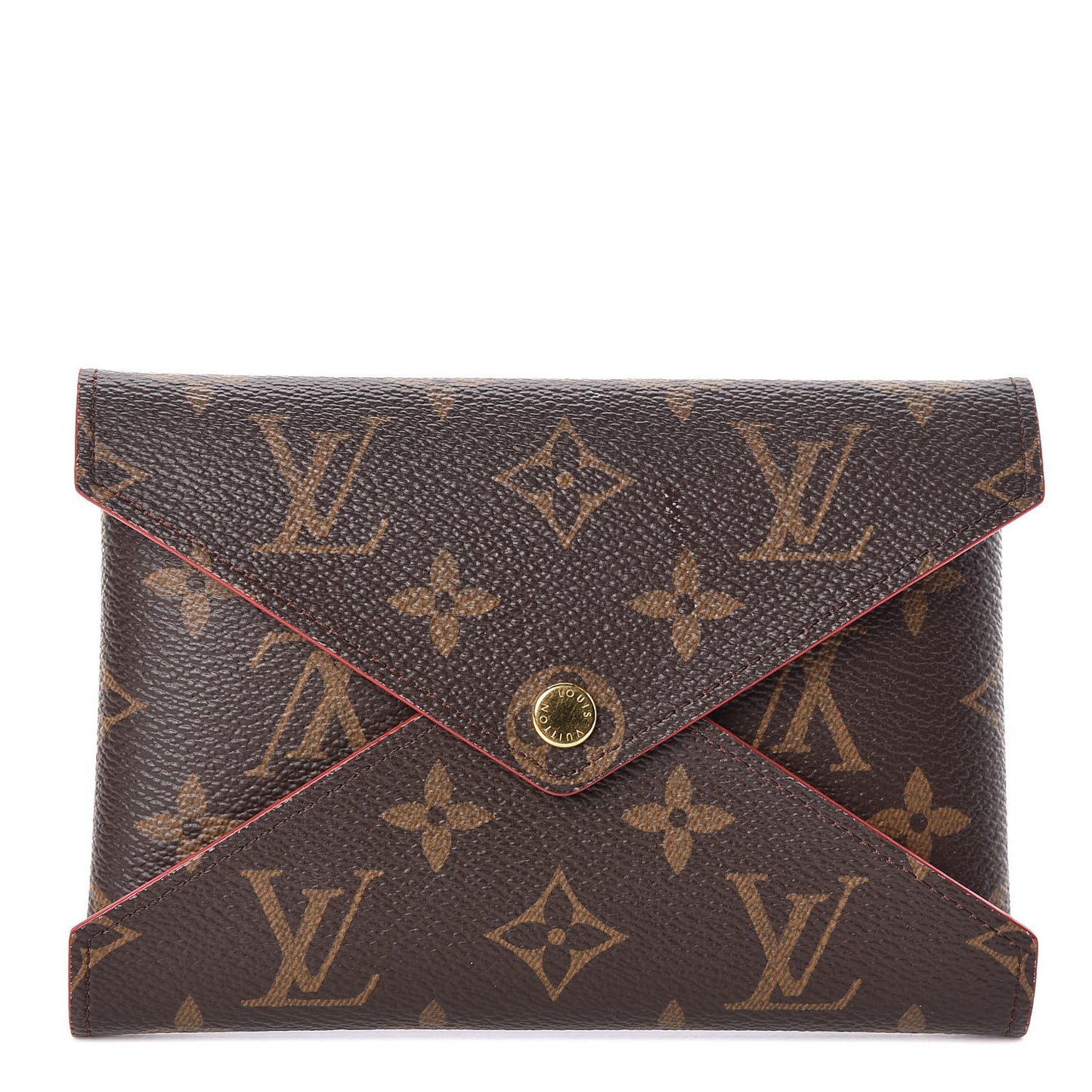 Monogram Medium Kirigami Pochette Insert Coquelicot