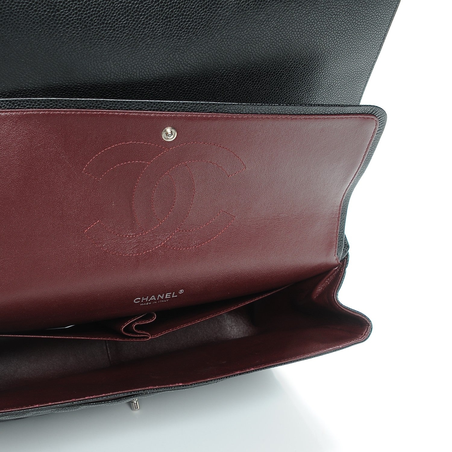 Chanel Caviar Quilted Maxi Double Flap Black 5 of 11