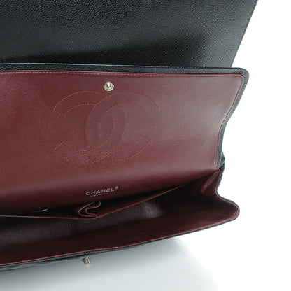 Chanel Caviar Quilted Maxi Double Flap Black 5 of 11