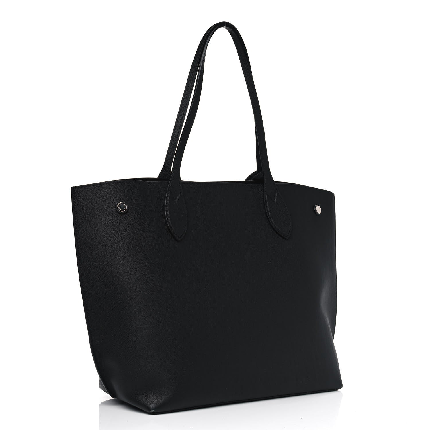 Louis Vuitton Calfskin Lockme Go Tote Black 2 of 9