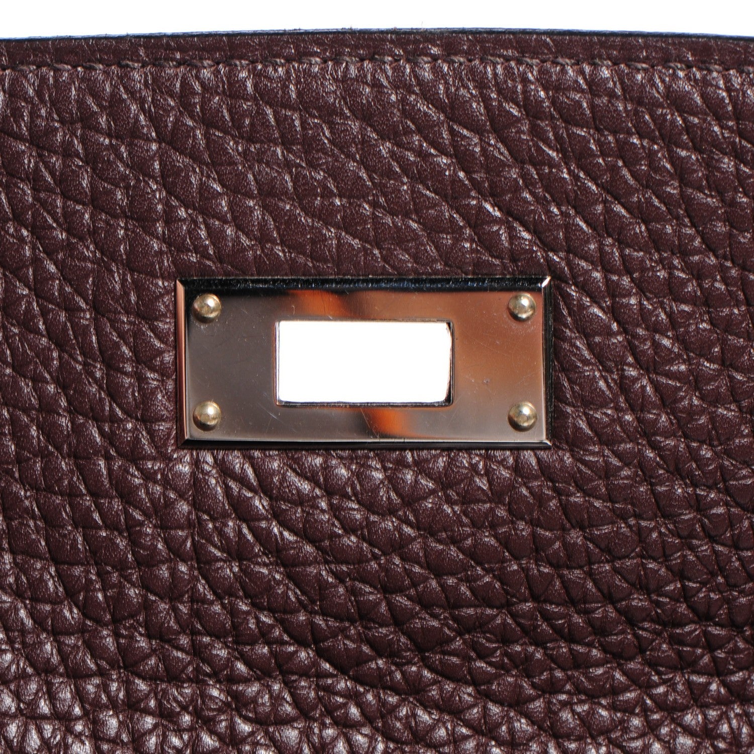 Hermes Togo Kelly Retourne 35 Chocolate 5 of 25