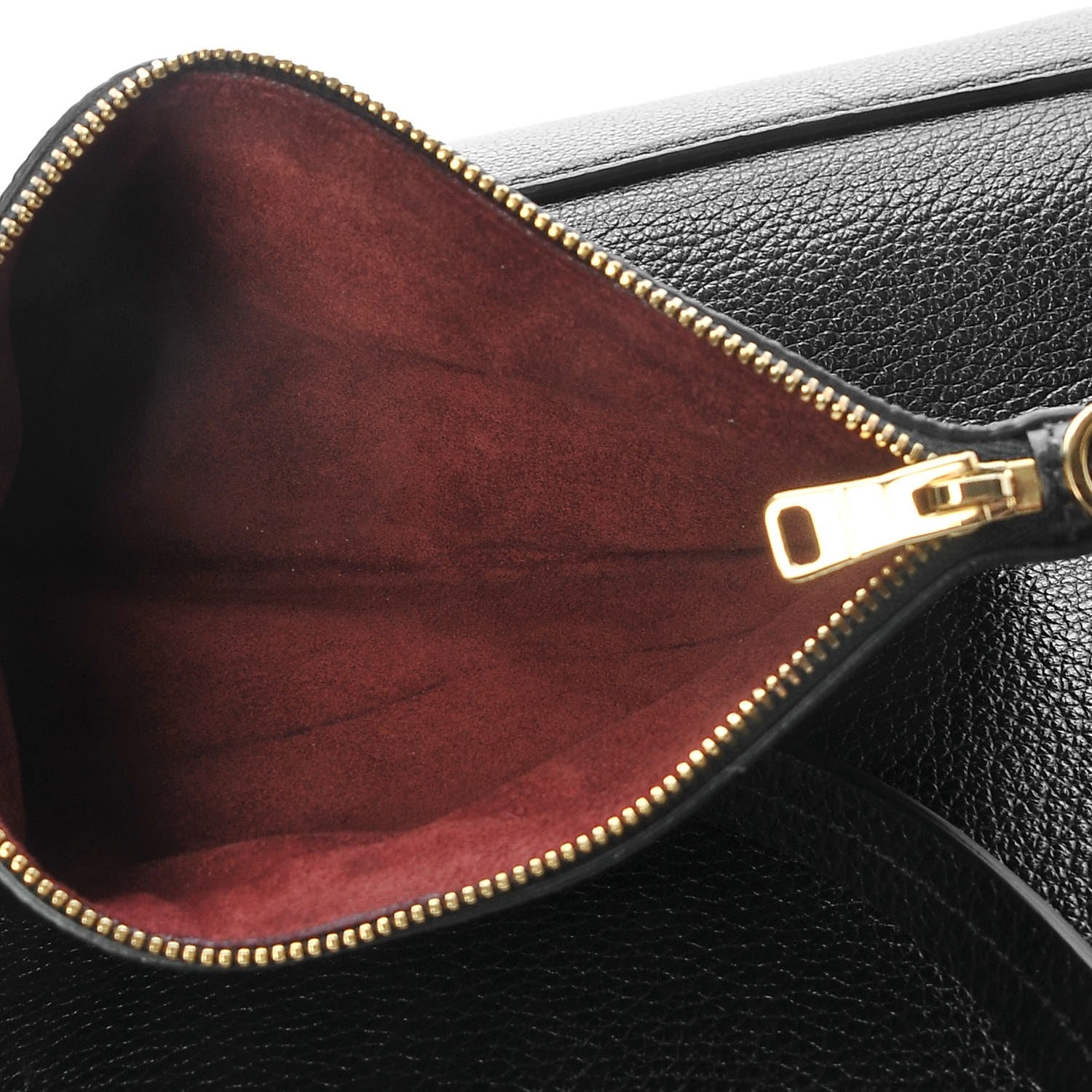 Miu Miu Goatskin Madras Tote Black 8 of 9