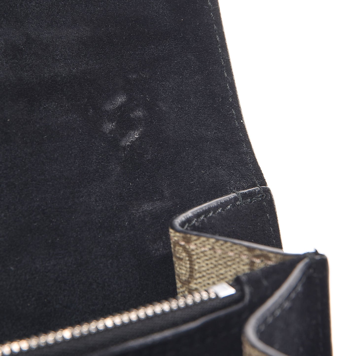GG Supreme Monogram Small Dionysus Shoulder Bag Black