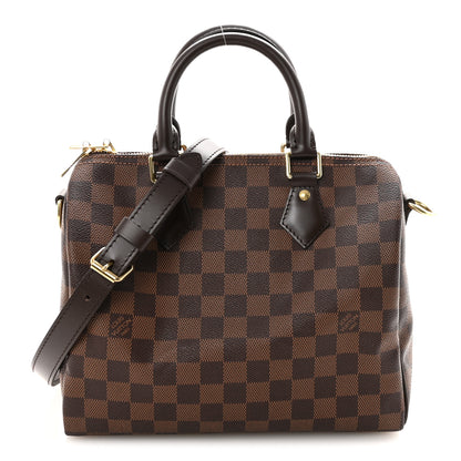 Louis Vuitton Damier Ebene Speedy Bandouliere 25 1 of 10