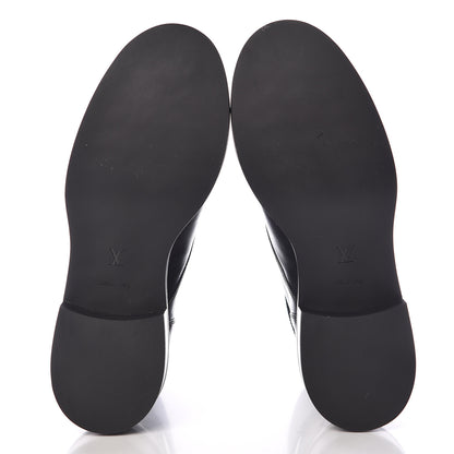 Louis Vuitton Calfskin Wonderland Ranger Boots 39 Black 5 of 9