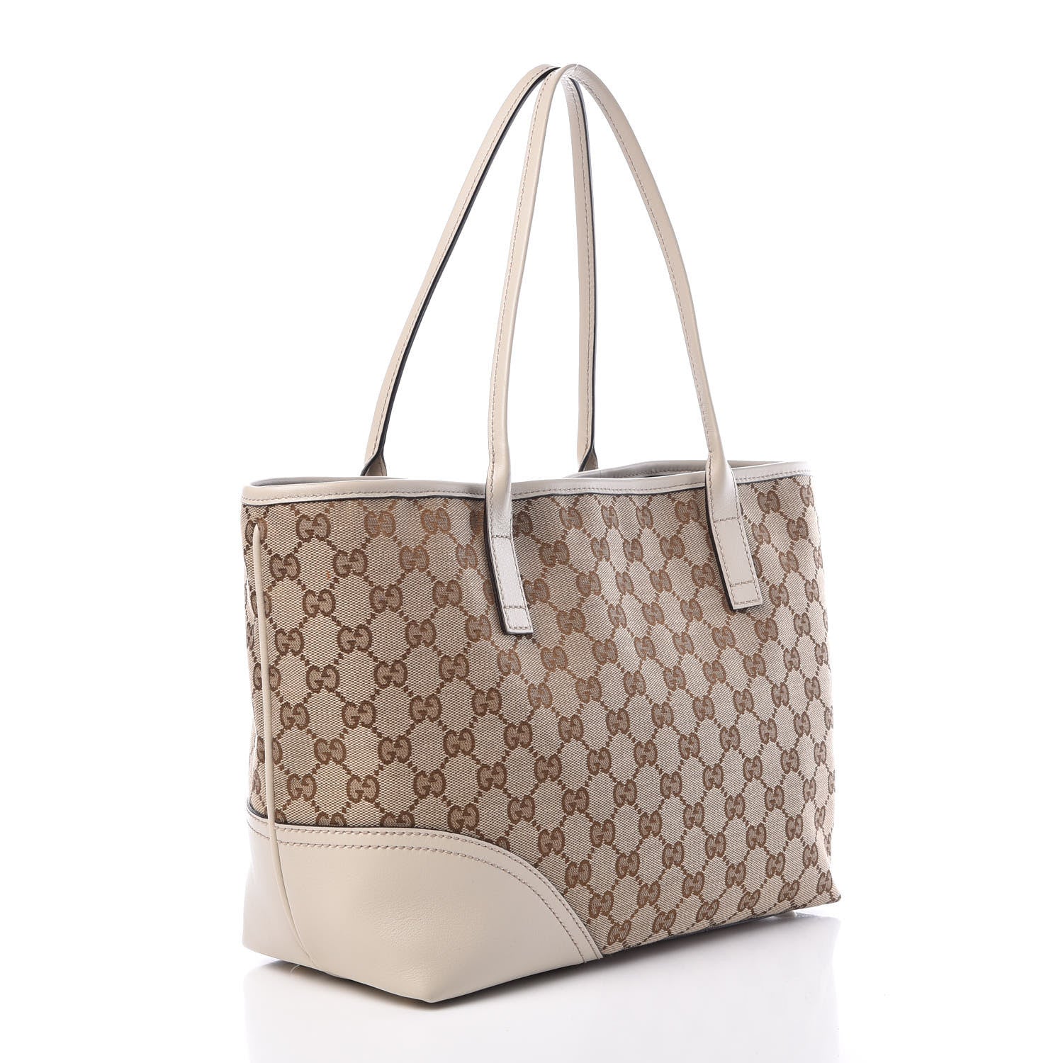 Gucci Monogram Medium New Britt Tote Off White 3 of 7