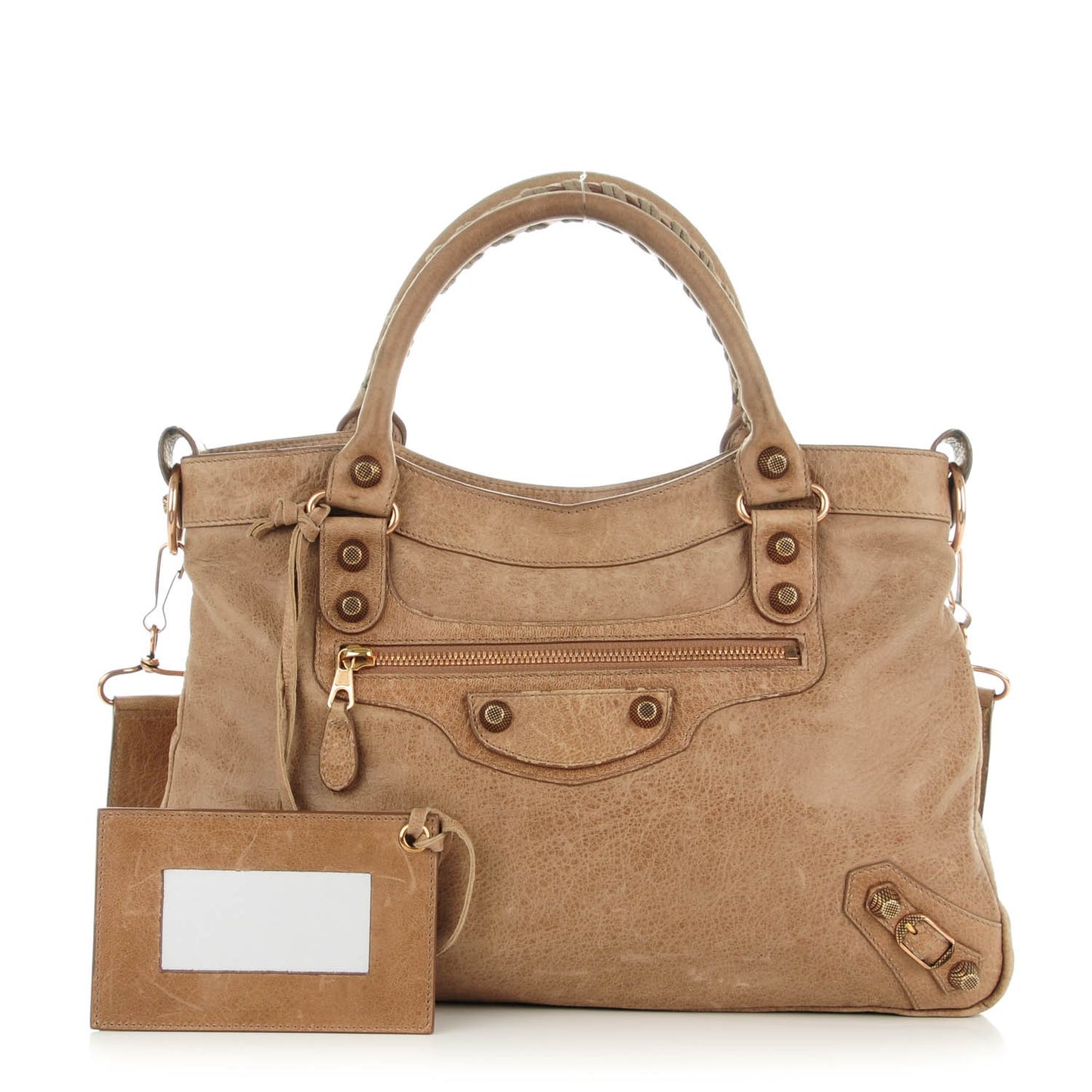 Agneau Giant 12 Rose Gold Hardware Town Seigle