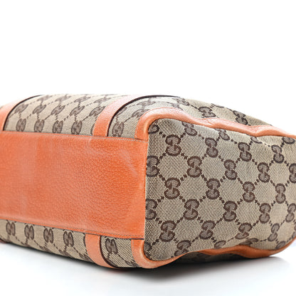 Gucci Monogram Small Abbey Boston Orange 6 of 8