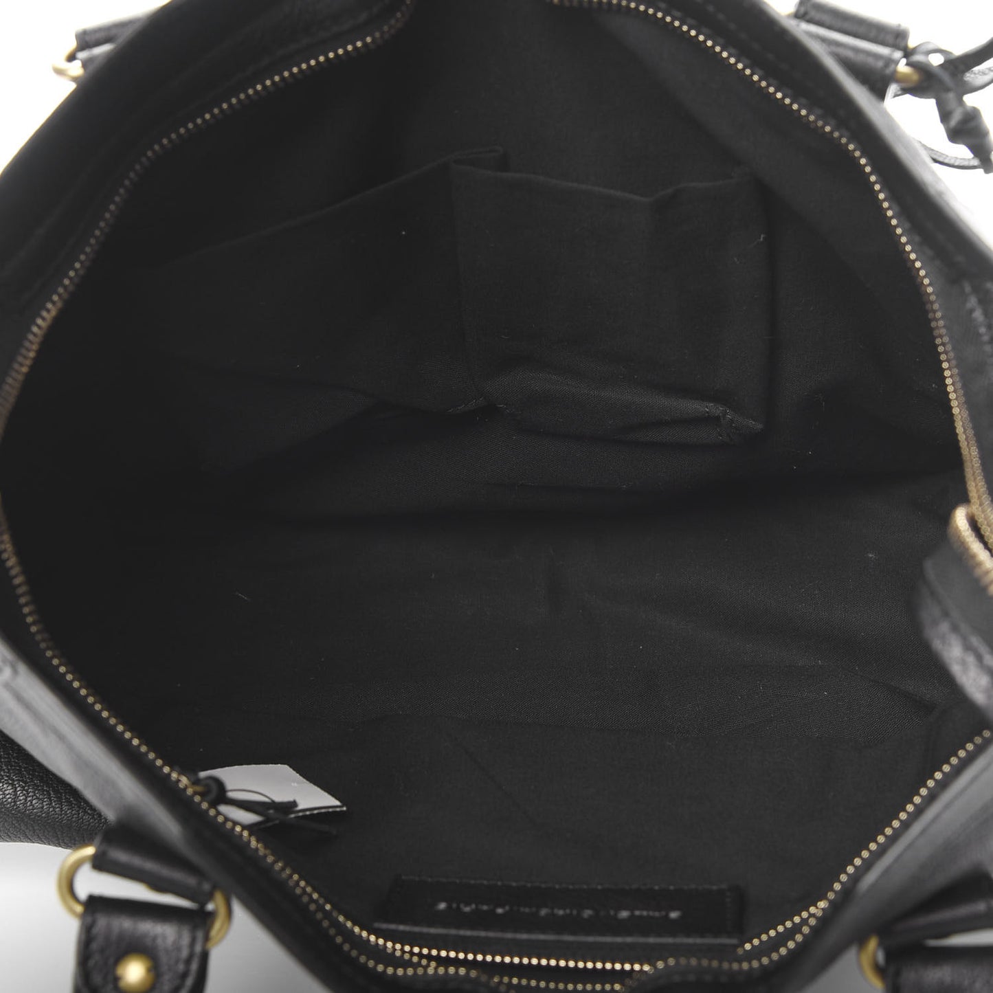 Agneau Classic Gold Hardware City Black