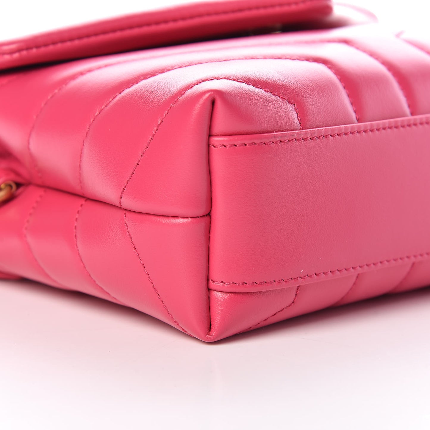 Calfskin Y Quilted Monogram Toy Loulou Crossbody Bag Freesia