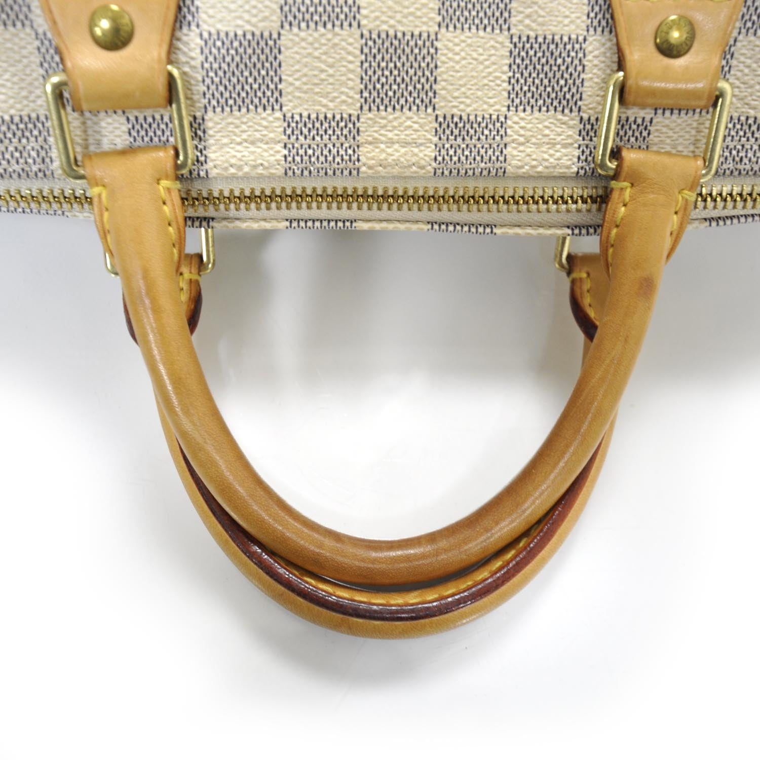 Louis Vuitton Damier Azur Speedy 30 6 of 10